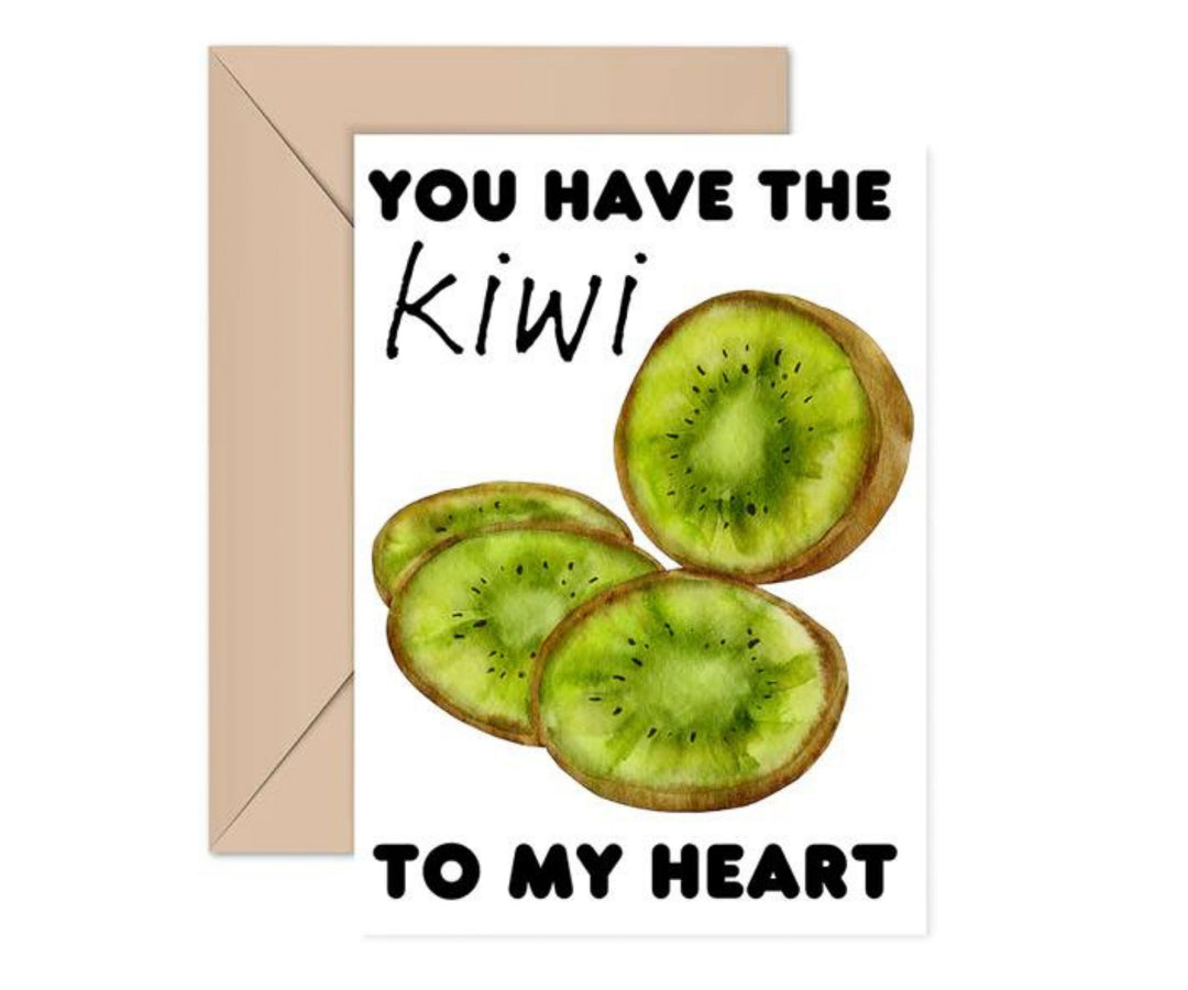 Kiwi Card The Fat Whale Gifts & Decor