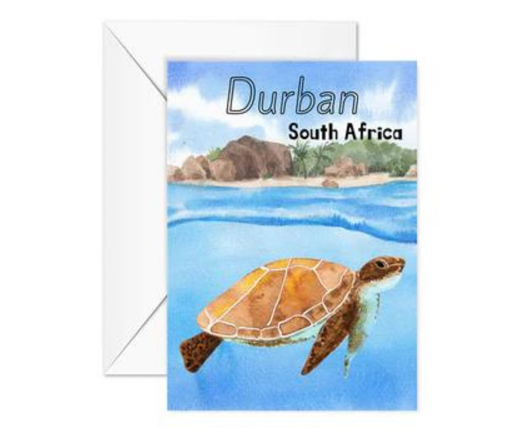 Turtle Durban Card The Fat Whale Gifts & Decor